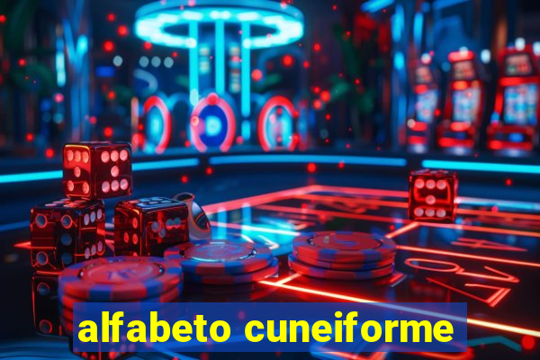 alfabeto cuneiforme